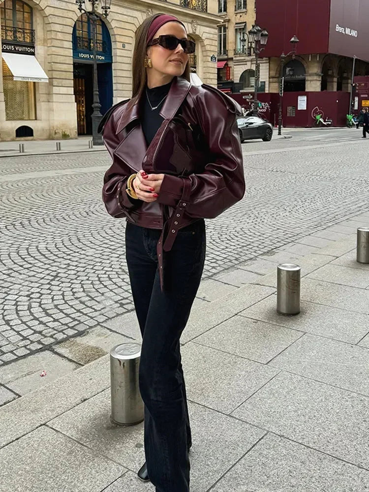 Clara - Beautiful leather jacket
