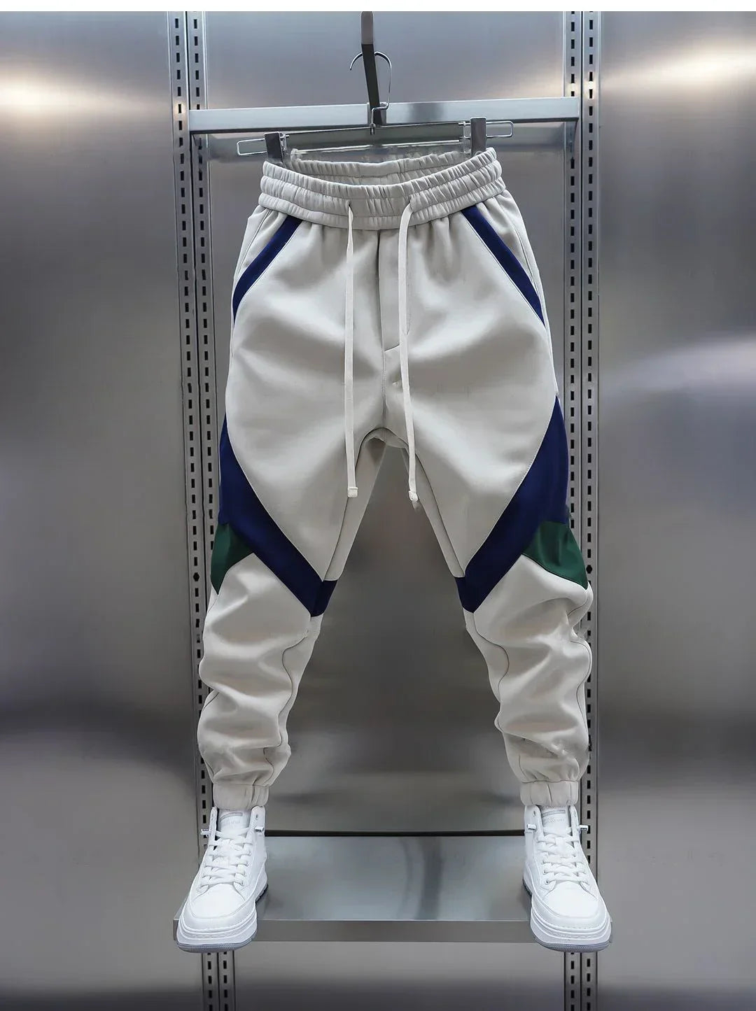 Paneled Casual Pants