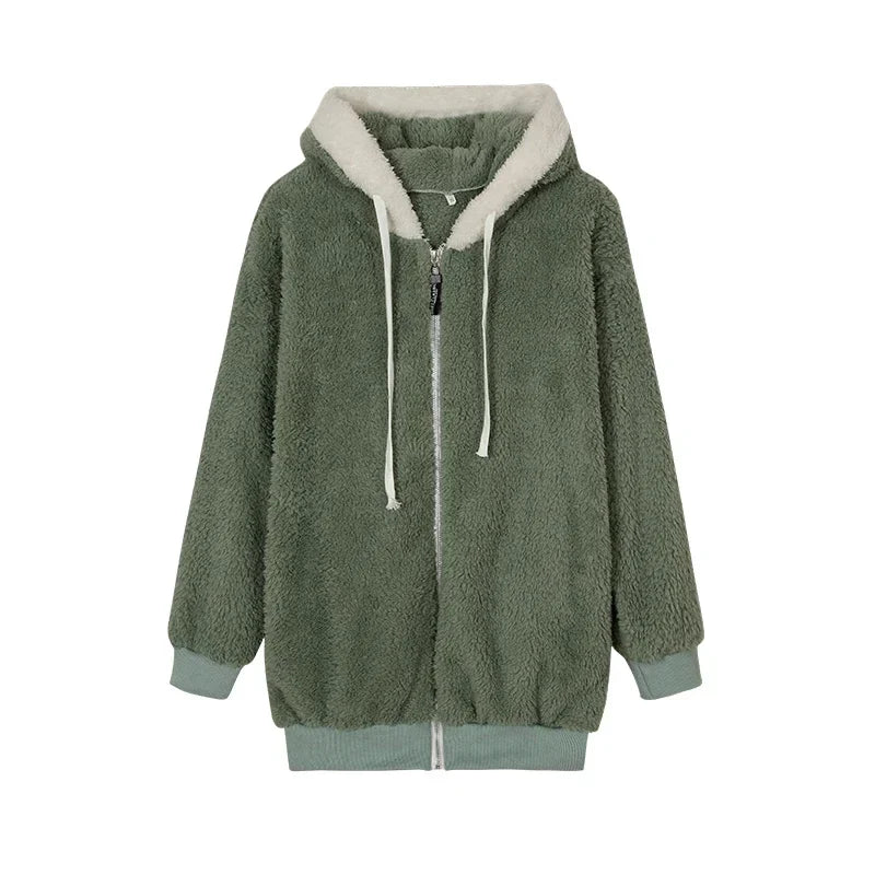 Wilina | Soft fleece vest with hood