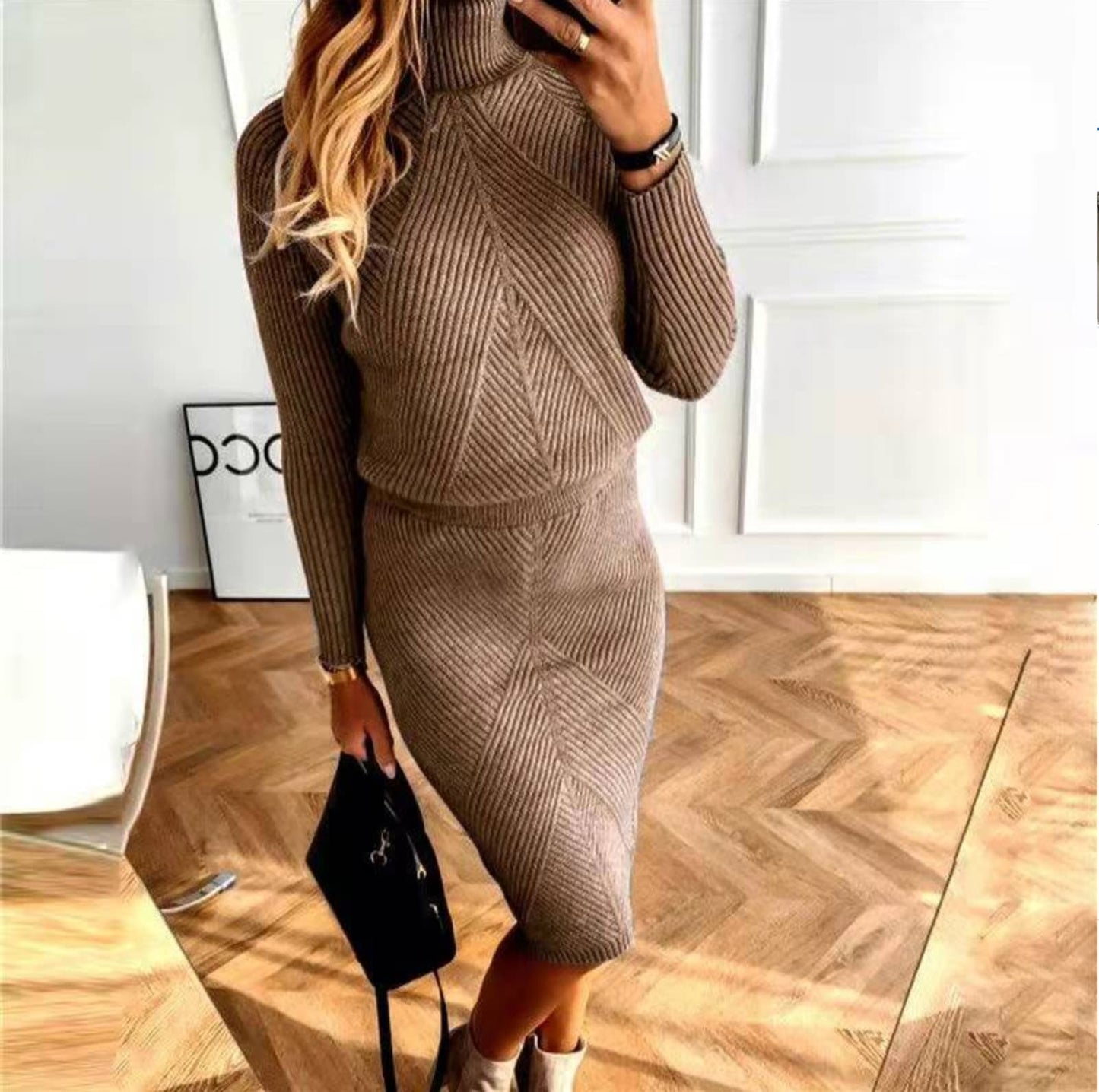 WW | Cozy knitted dress