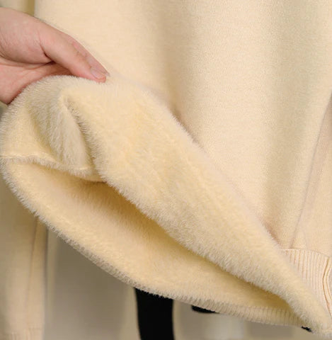 WW | Long-sleeved soft maxi sweater