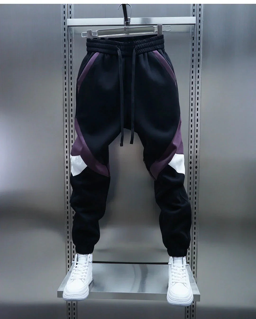 Paneled Casual Pants