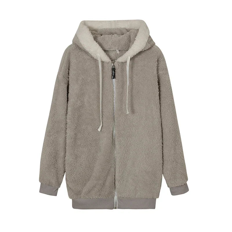 Wilina | Soft fleece vest with hood