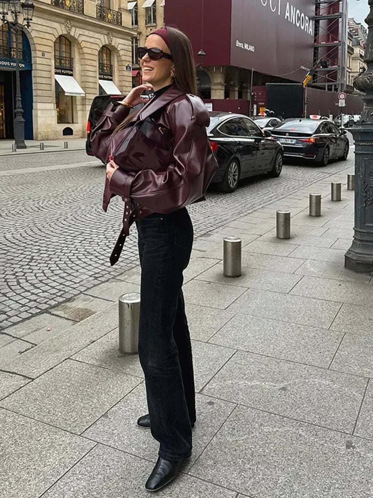 Clara - Beautiful leather jacket