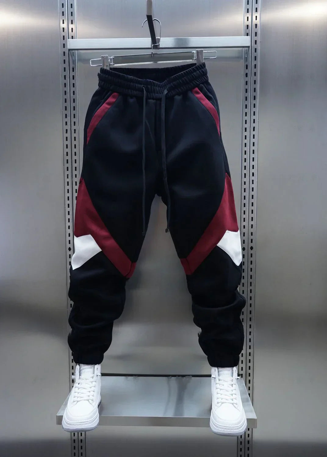 Paneled Casual Pants