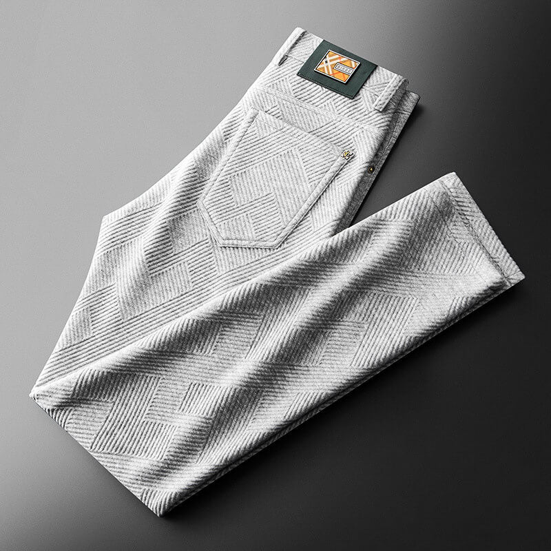 Simon | Jacquard Knit Pants