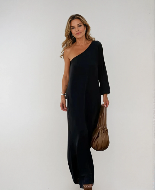 Aiden™ - Elegant One-Shoulder Dress