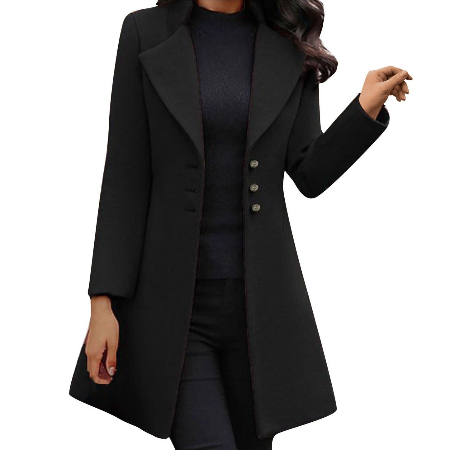 Alina - warm, elegant wool coat