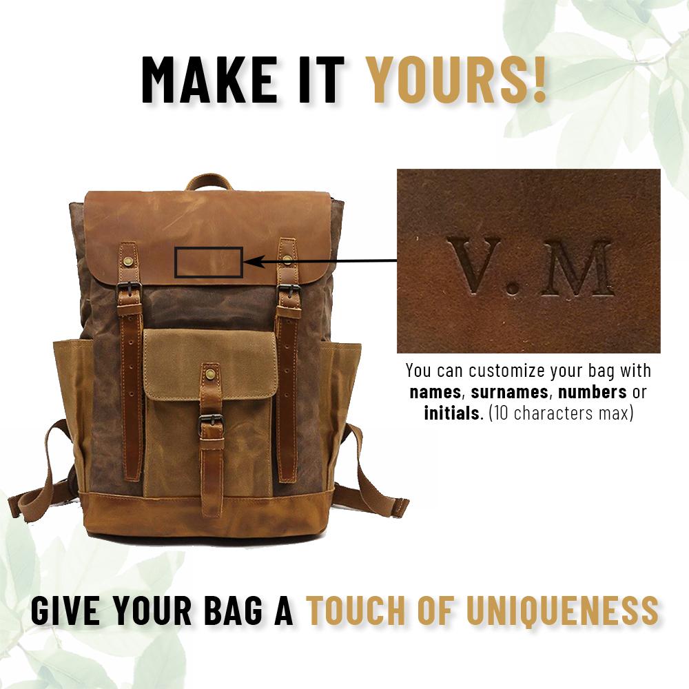 Vintage Laptop Backpack | Greg