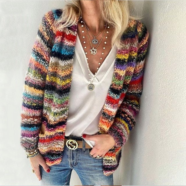 Sissel - colorful wool vest