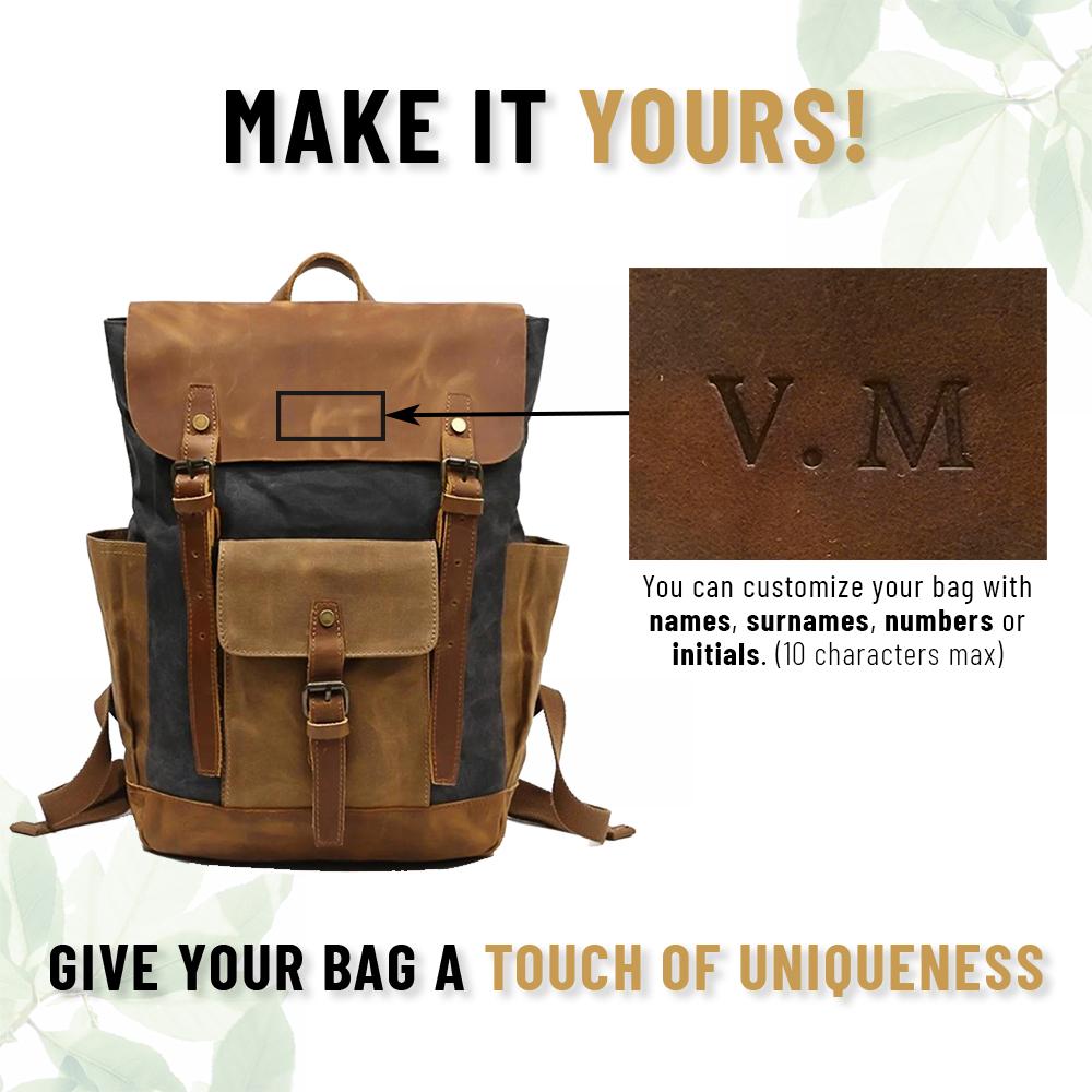 Vintage Laptop Backpack | Greg