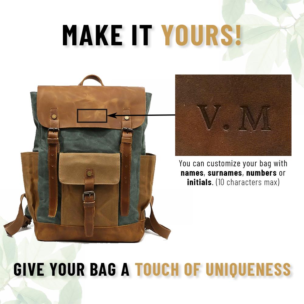 Vintage Laptop Backpack | Greg