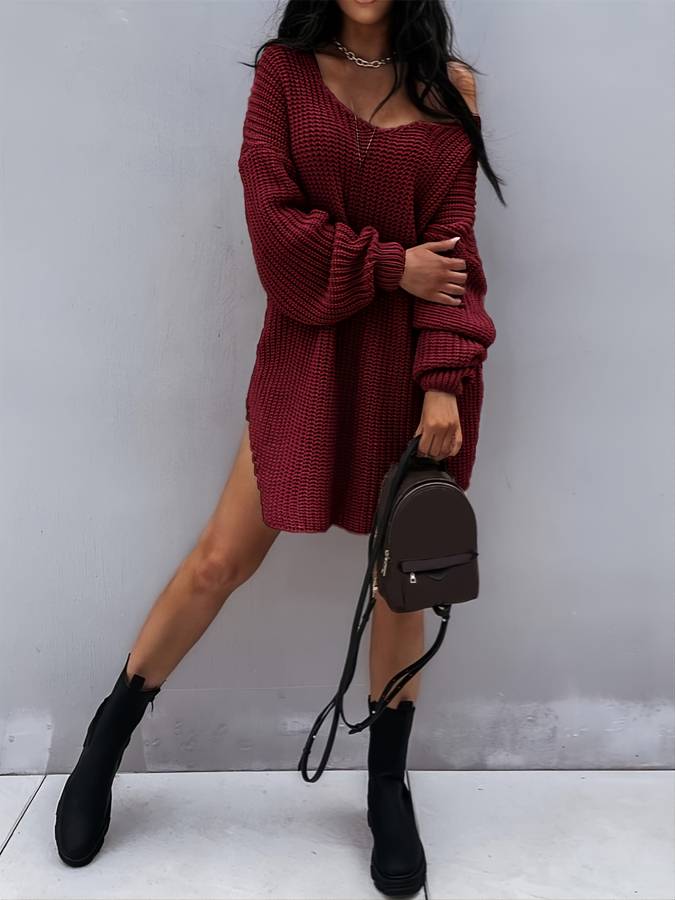 WW - Oversized knit dress