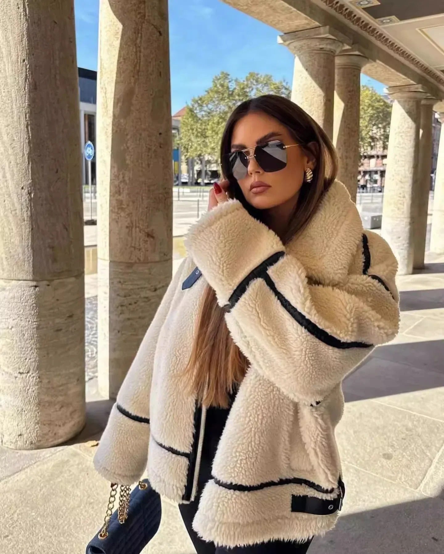 Tivan | Soft, warm teddy coat