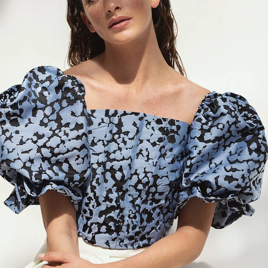 BOGOTÁ-Top – SAFARI BLUE