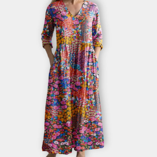 Irene - Boho Maxi Dress