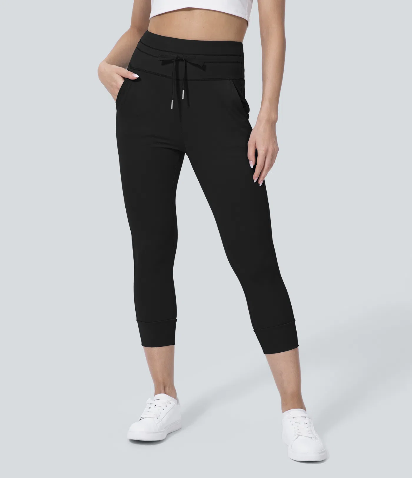 Poppy - Plush Capri Yoga Joggers