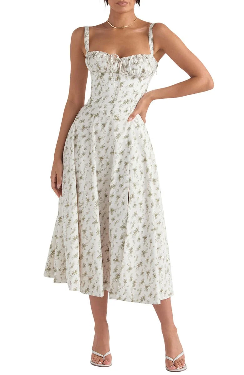 Elayza - Spring Midi Dress