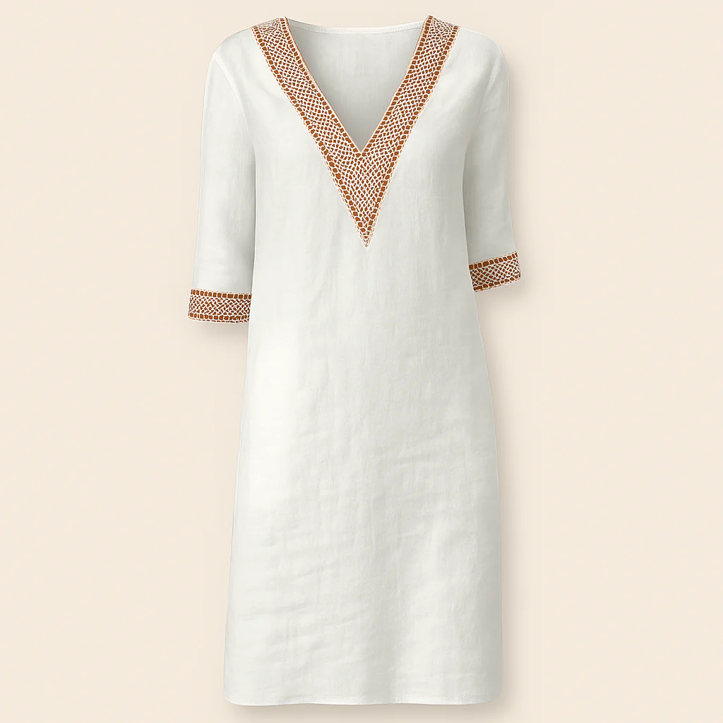 Brooke - Elegant Linen Dress