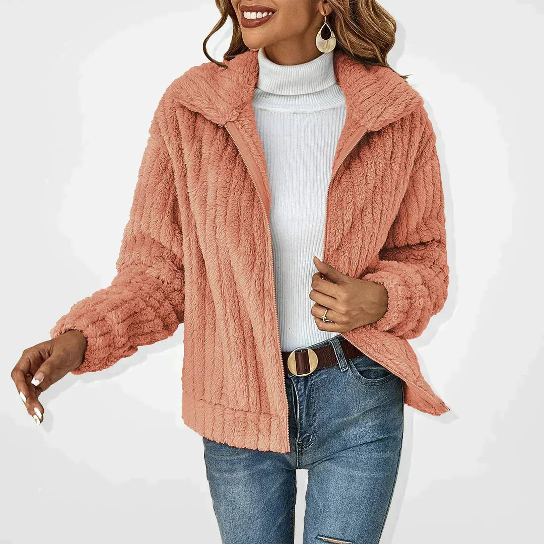 Maud - Casual Women's Fleece Cardigan