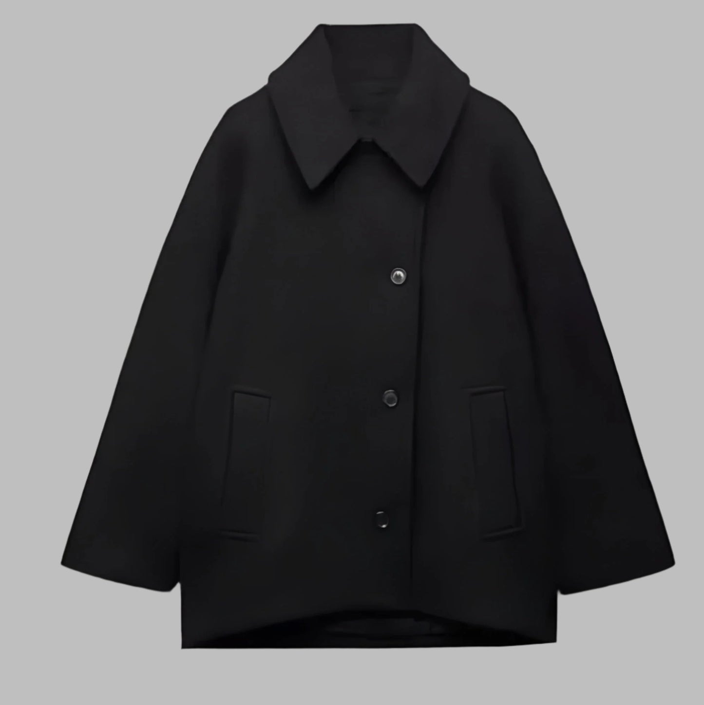 Jinthe | TRENDY OVERSIZED WOOL JACKET