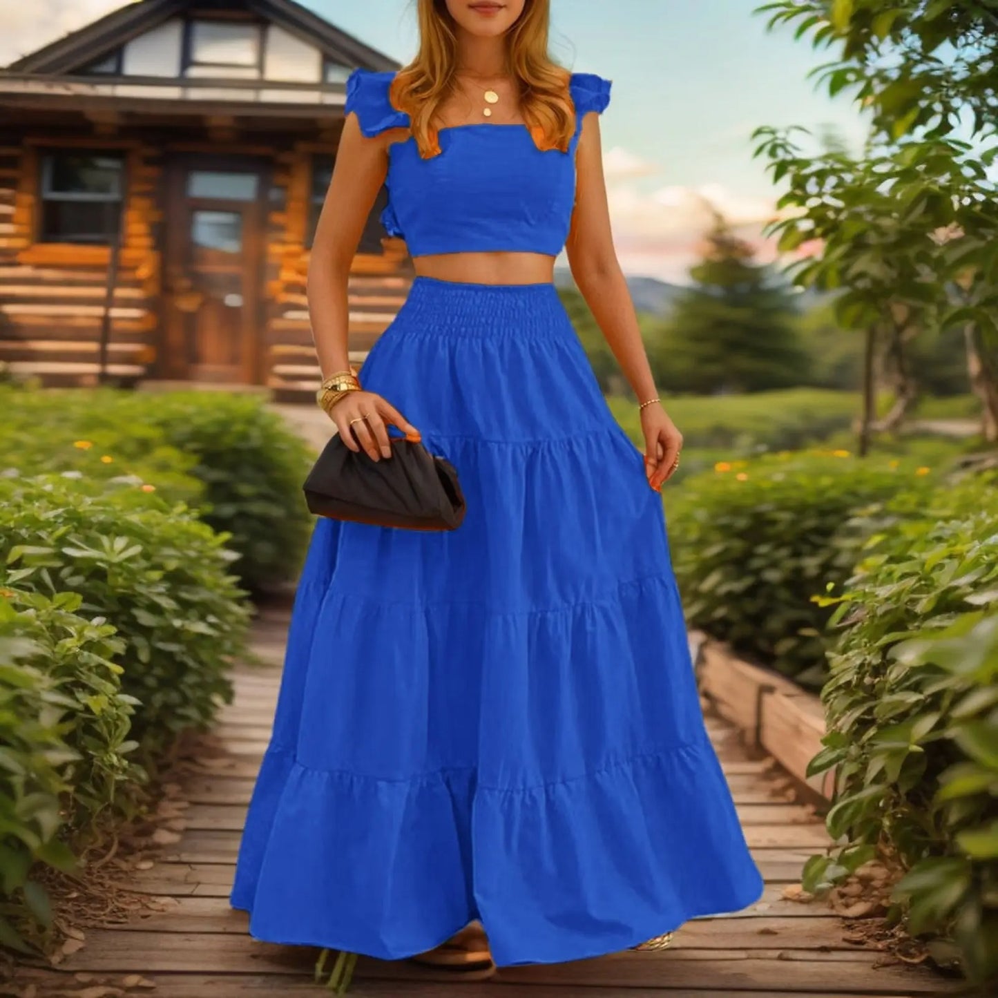 Reina - Y2K Two Piece Set