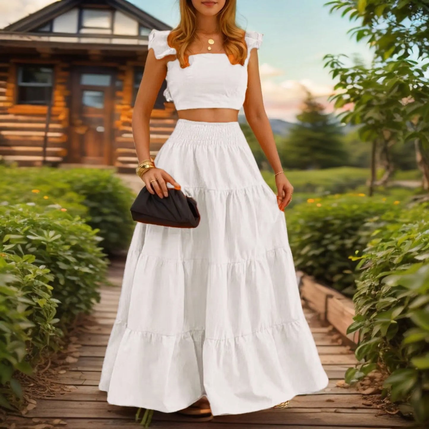 Reina - Y2K Two Piece Set