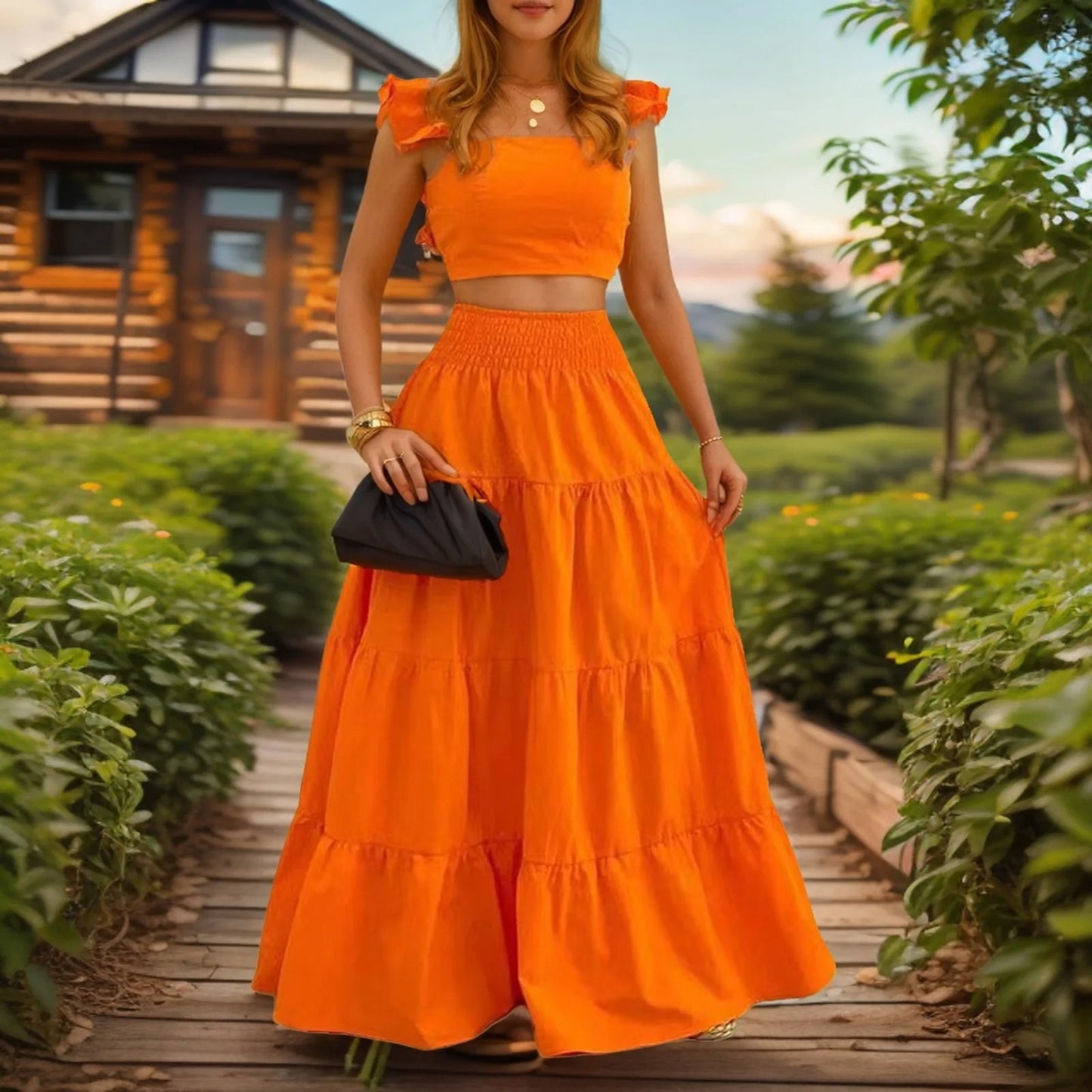 Reina - Y2K Two Piece Set