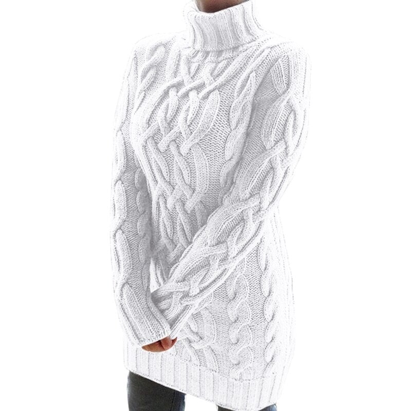 WOLF™ - Halte dich kuschelig warm mit diesem stylischen Strickkleid - Wolf Fashion