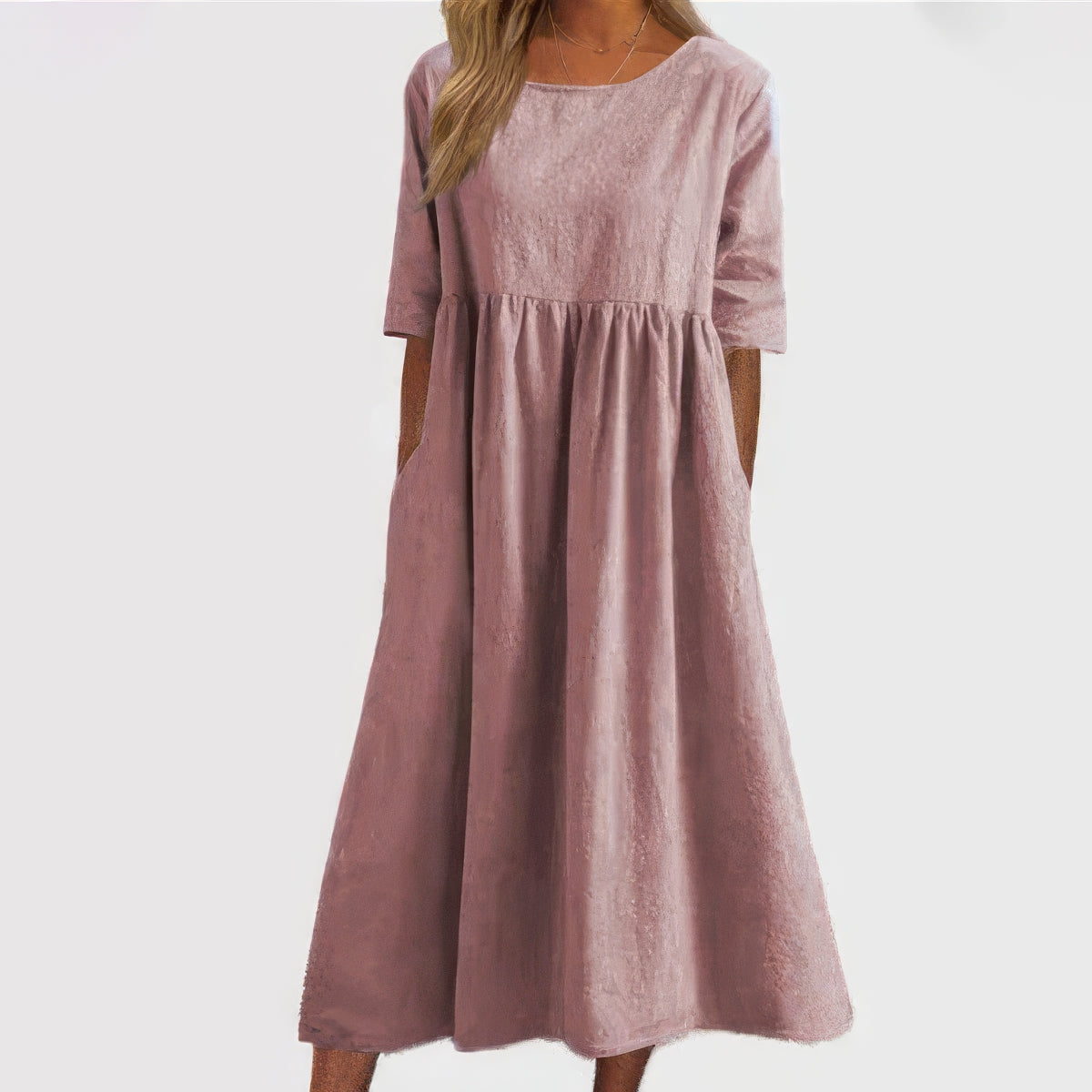 LORETTA - ELEGANT BELLY COVERING DRESS
