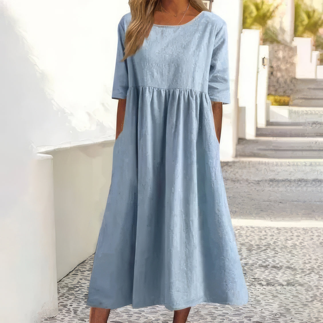 LORETTA - ELEGANT BELLY COVERING DRESS