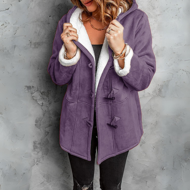 Cass | Soft Hooded Coat