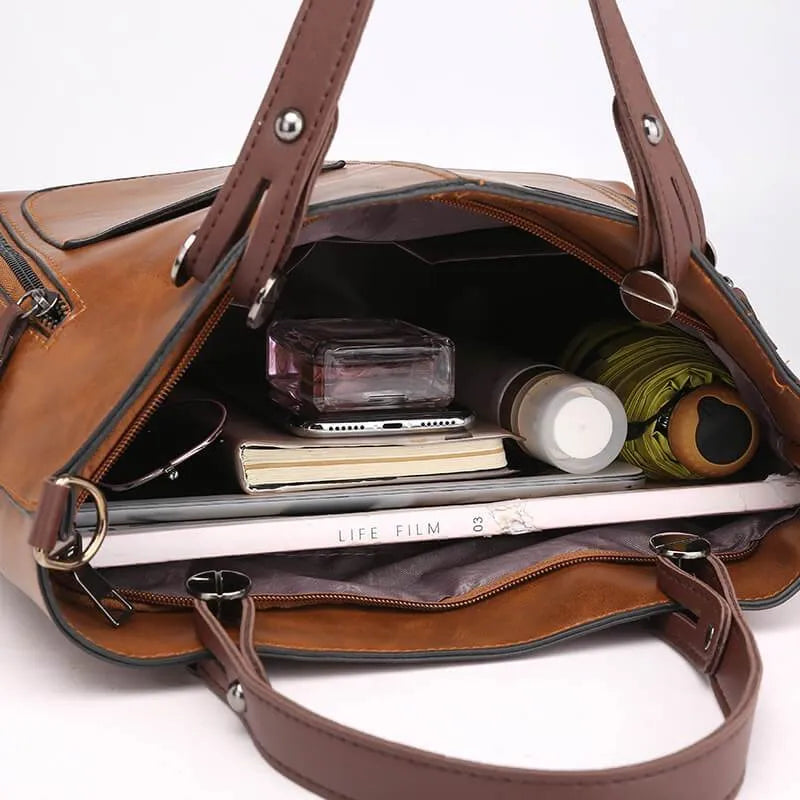 Maelis - Leather shoulder bag