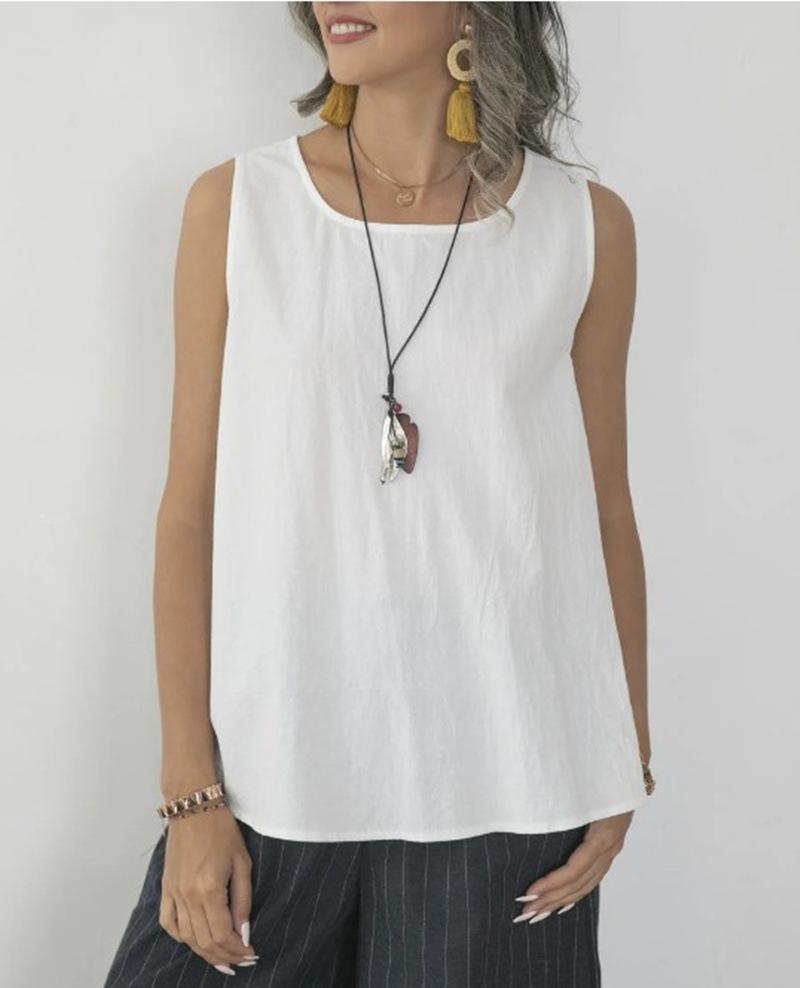Sherry - Chic Sleeveless Top