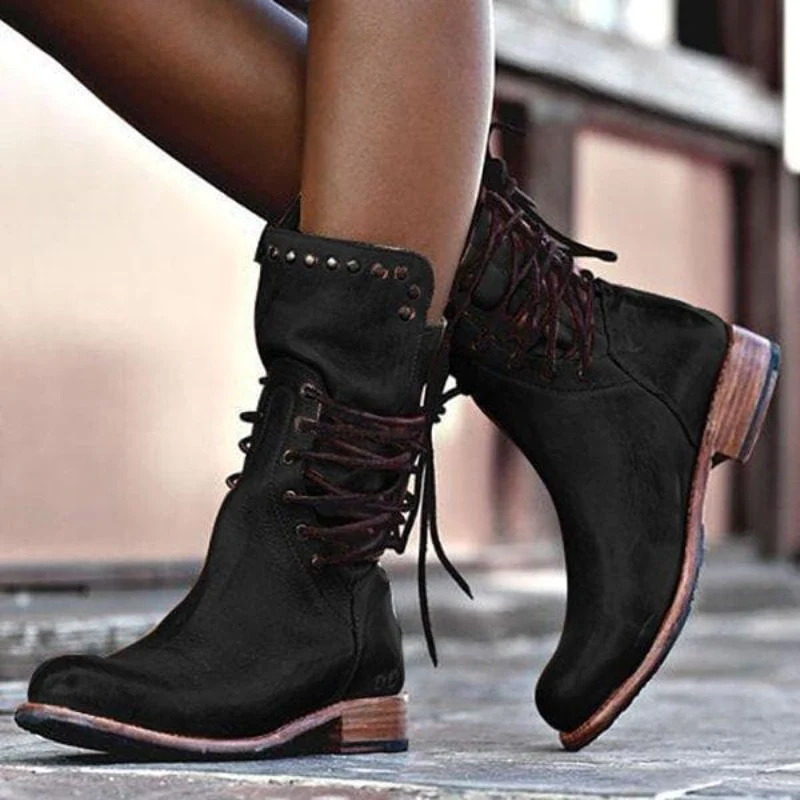 Bonnie™ | Leather Boots