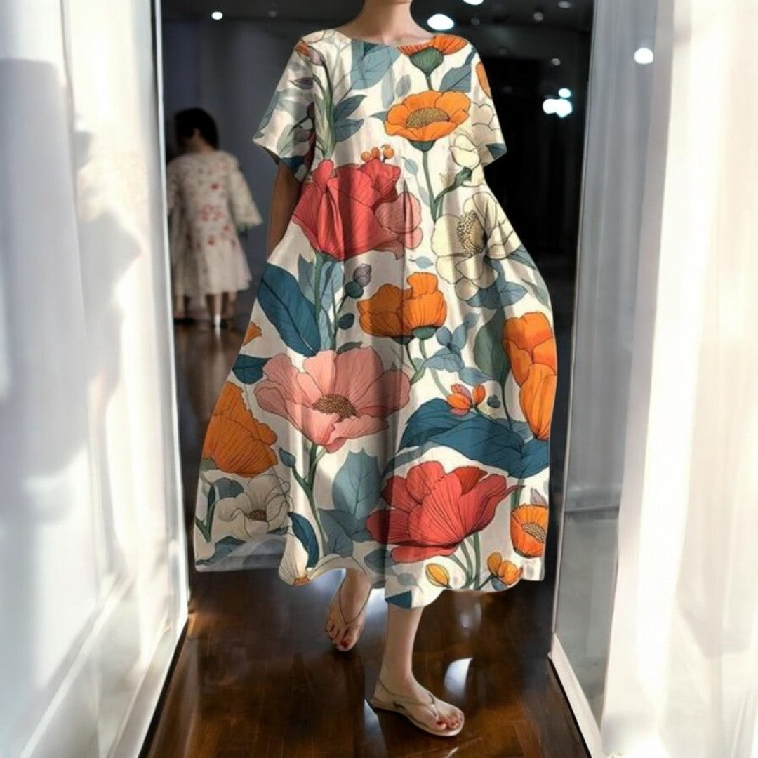 Sophia - Casual and elegant women's dress