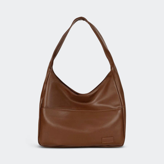 Stylish leather shoulder bag