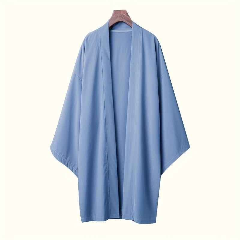 Women's Kimono Style Loose-Fitting Open Front Jacket