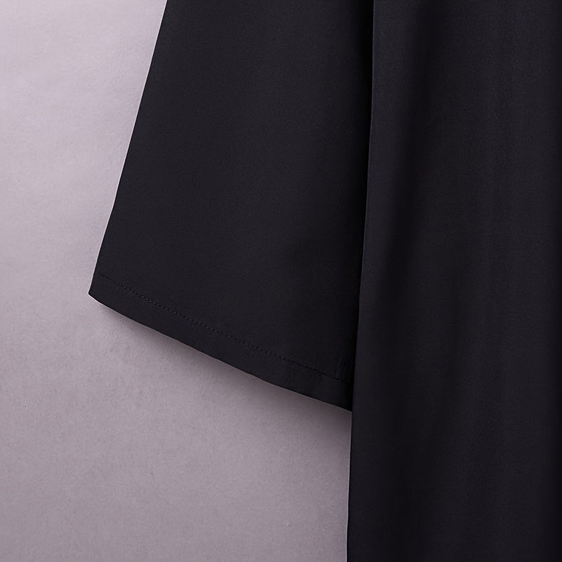 Women's Kimono Style Loose-Fitting Open Front Jacket