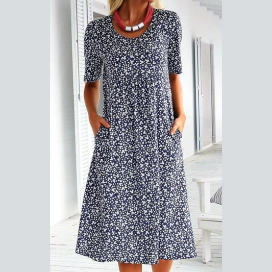 AMARA - ELEGANT BELLY COVERING DRESS