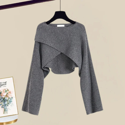 Luvik | Elegantti neulemekko yhdistelmŠ