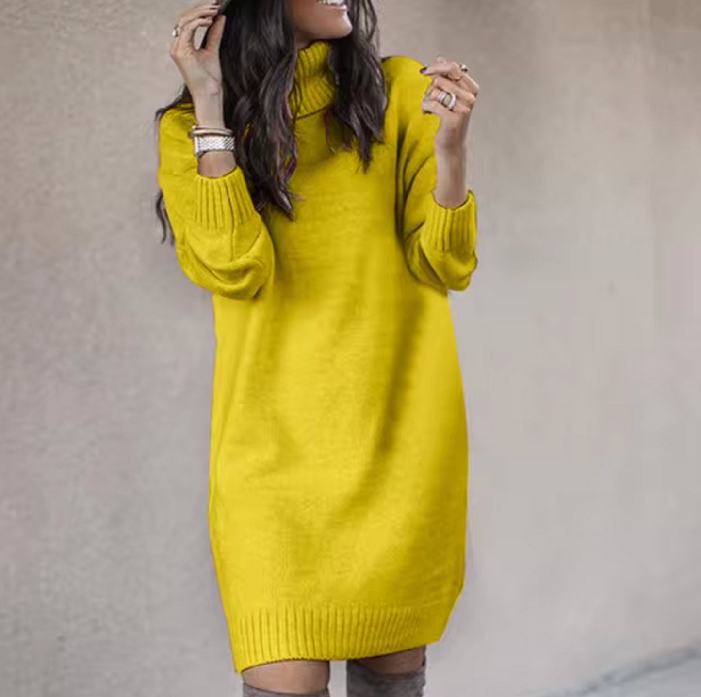 WW | Loose Sweater Dress
