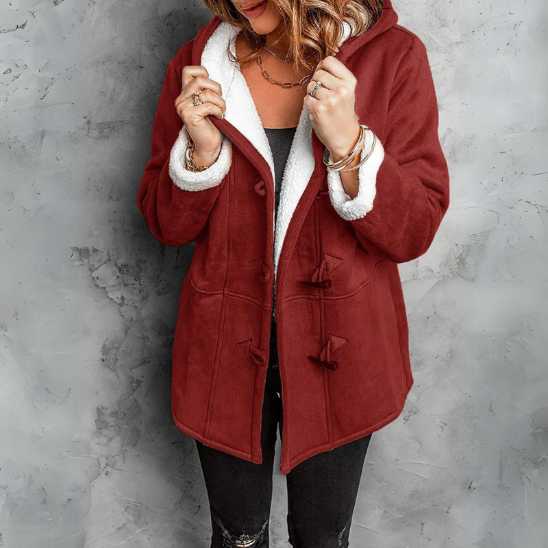 Cass | Soft Hooded Coat