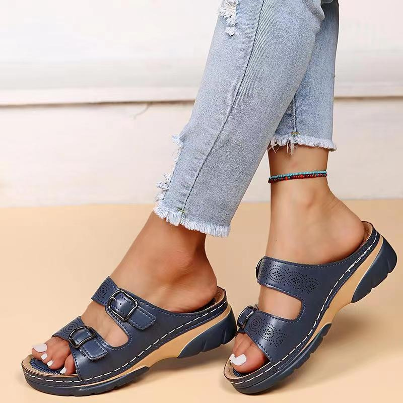 Lacey™ | Orthopedic Leather Sandals