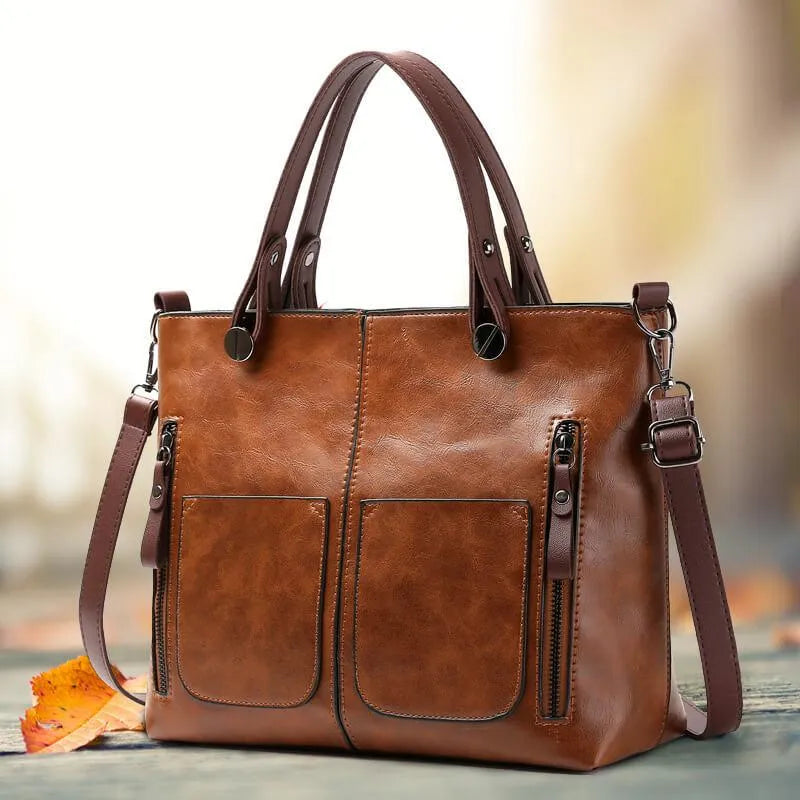 Maelis - Leather shoulder bag