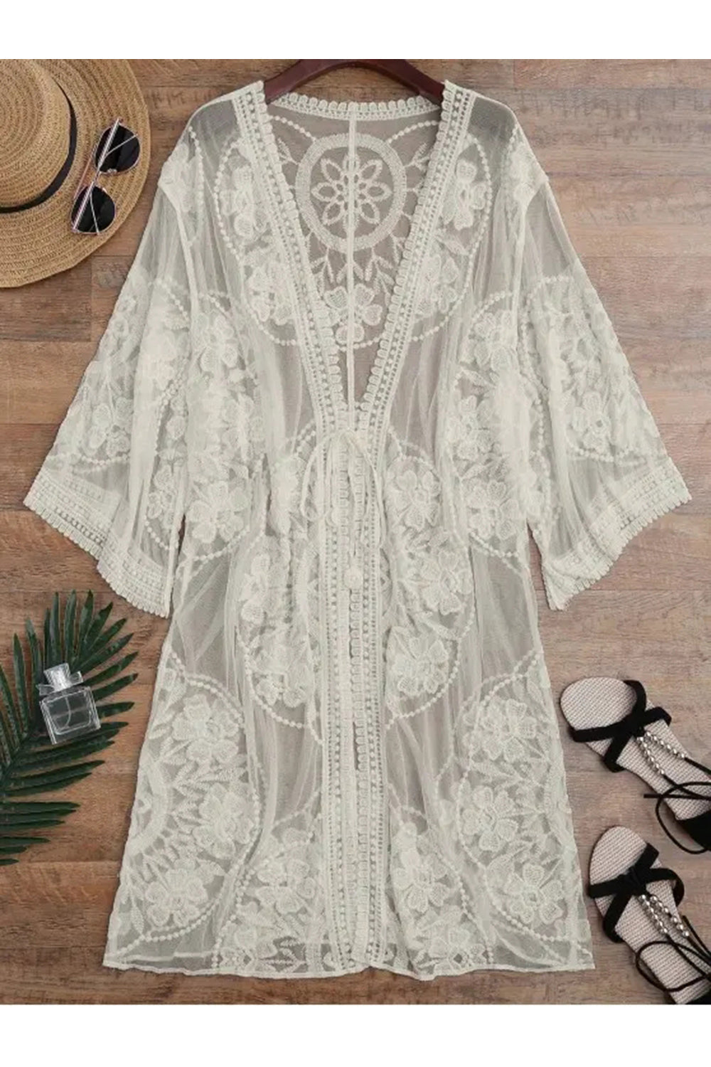 Transparent Kimono Wrap