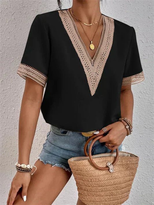 Neckline top for women
