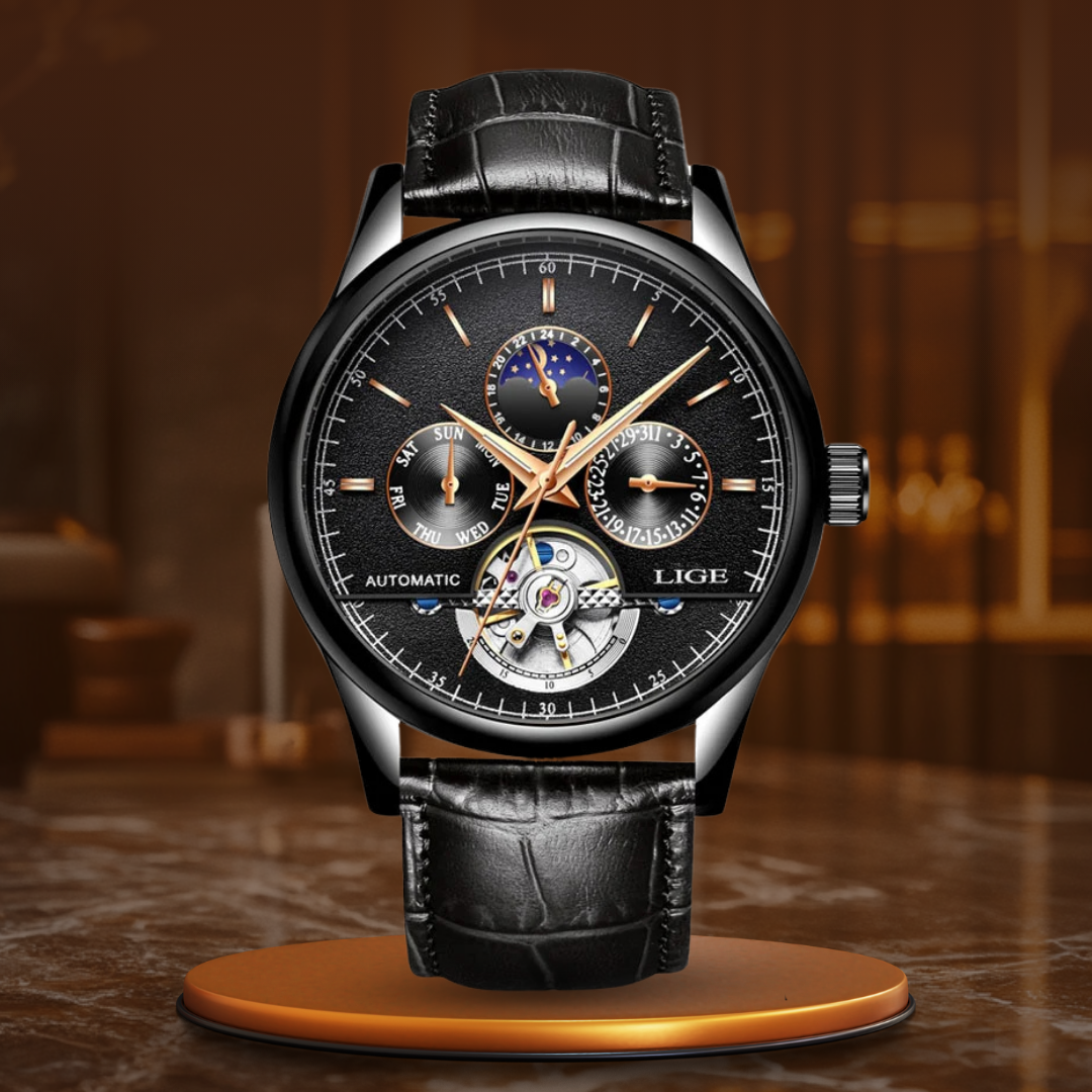 Automatic Mechanical Tourbillon Watch