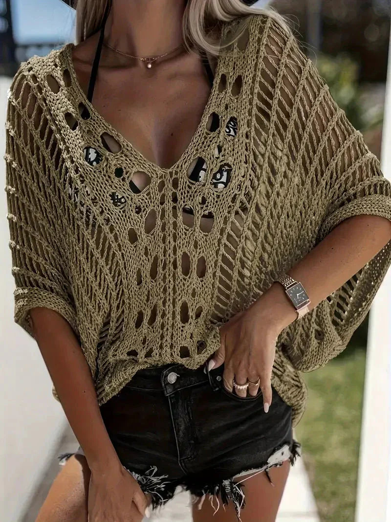 Cover-up top for women