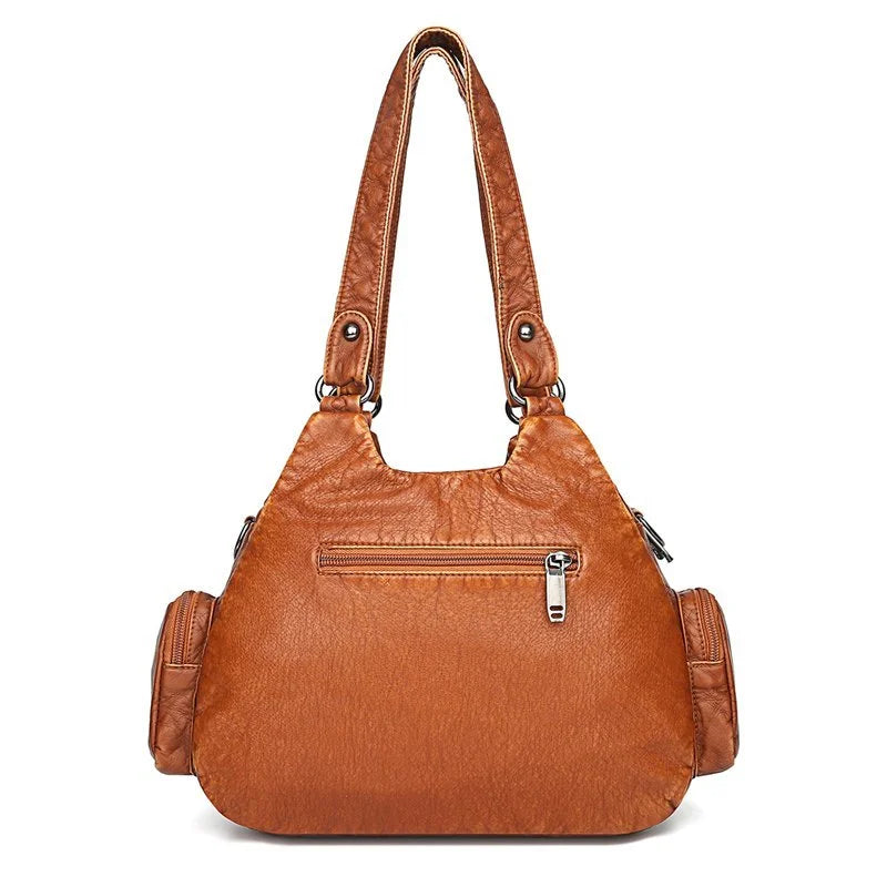 Aletta - Stylish shoulder bag made of soft vegan leather